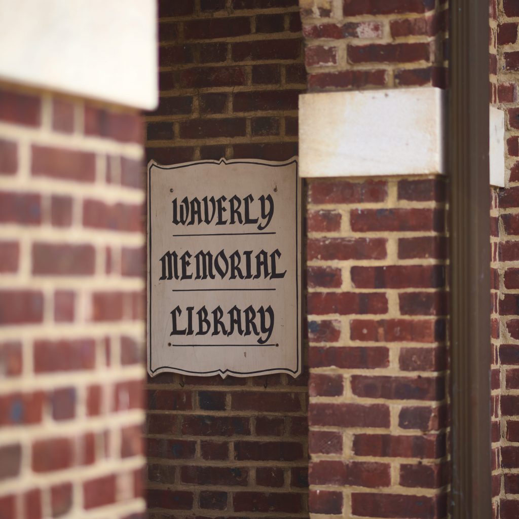 the waverly community house, waverly memorial library