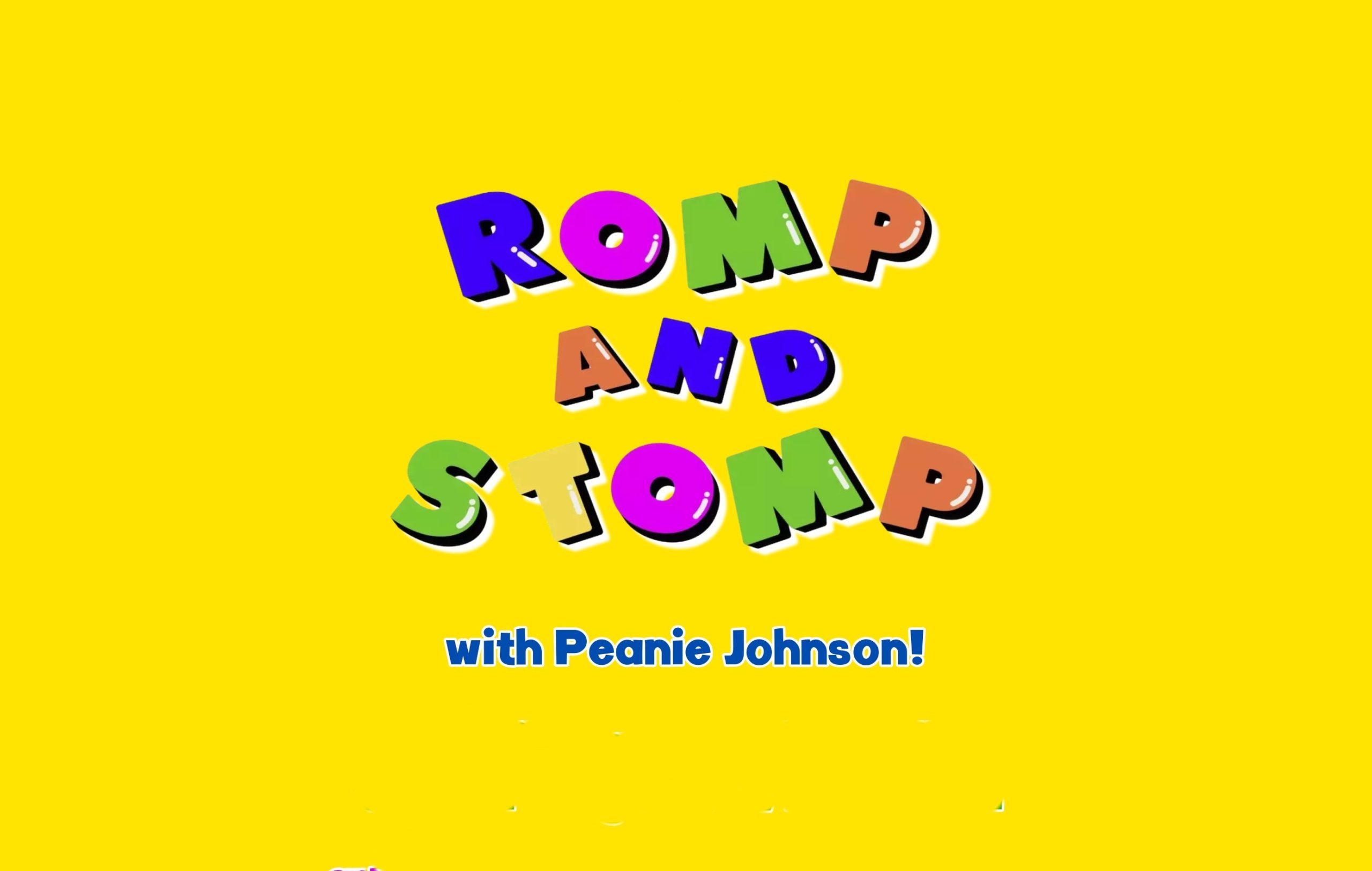 ROMP AND STOMP with Peanie Johnson 2024