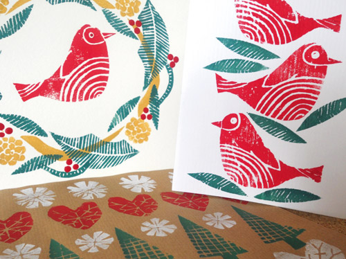 HOLIDAY PRINTMAKING: Make Your Own Holiday Cards!
